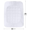 thumbnail image 4 of Funda de colchón Utopia Bedding Queen con parte superior acolchada de 60 x 80 pulgadas, 4 of 8