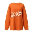 thumbnail image 4 of ICHUANYI Liquidación Sudadera de manga larga con estampado de capucha para mujer Blusa informal Jersey Tops ICHUANYI WER202308173178, 4 of 4