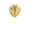 E, variant on Artificial Golden Leaves with Stems Fake Gold Plants Foliage Stems Simulation Monstera Palm Leaves for Wedding Picks DIY Wreath Crafts Tree Filler Decors