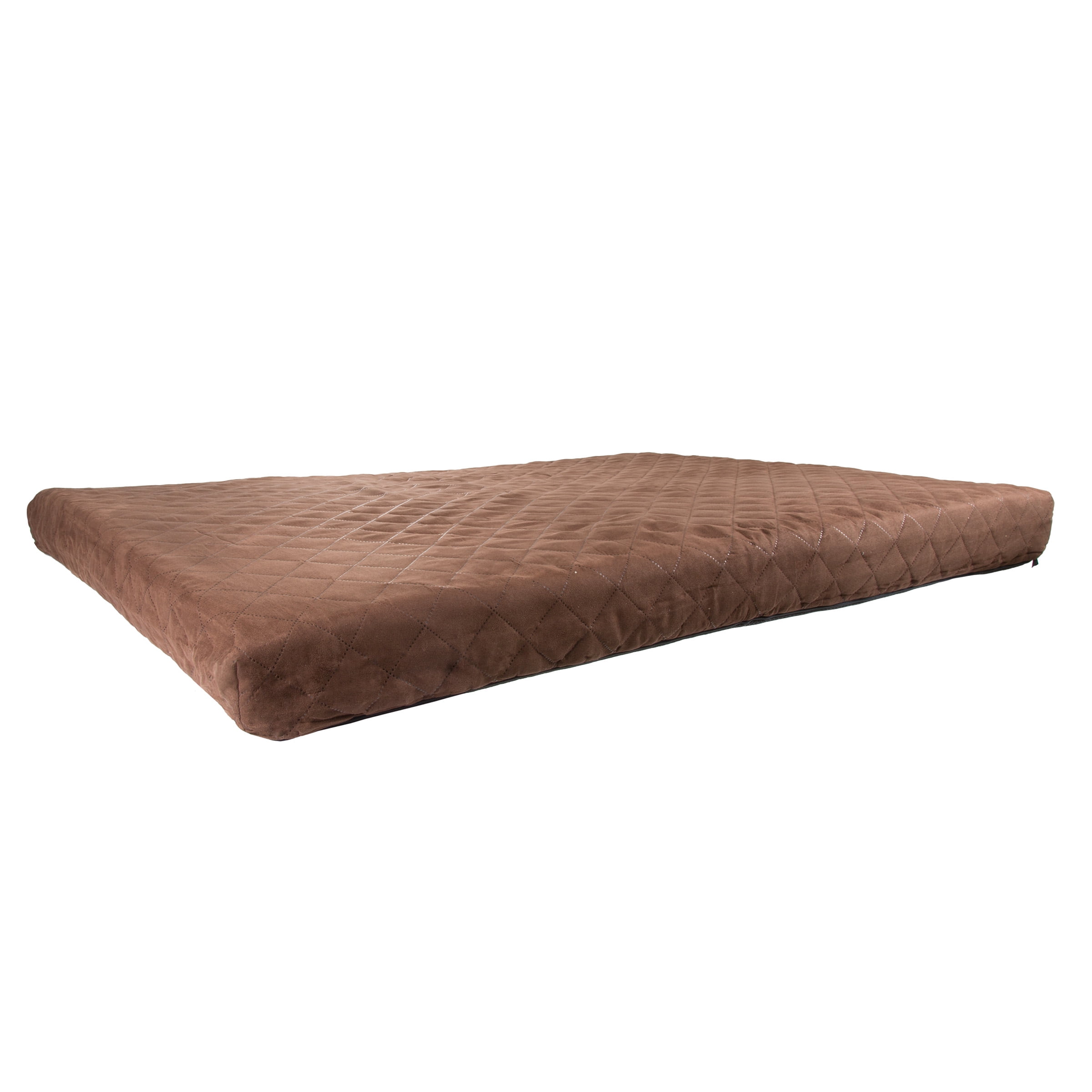 Waterproof Memory Foam Pet Bed- Indoor/Outdoor Dog Bed with Water Resistant Non Slip Bottom and Removeable Washable Cover, 36 x 27 by PETMAKER -Brown