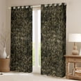 thumbnail image 2 of Feelyou Camo Abstract Blackout Curtains Set of 2 (52x84 Each), Rustic Window Curtains, 2 of 6