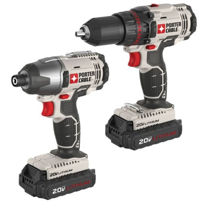 porter cable pcck604l2 20v max 2-tool 