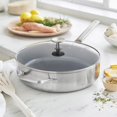 thumbnail image 2 of Blue Diamond Triple Steel Deep Sauté Pan with Lid, 28 cm / 4.34 L, 2 of 4