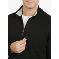 thumbnail image 5 of Chaps Men's & Big Men's Quarter Zip Fleece Sweater, Sizes S-3XL, 5 of 9