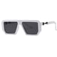 thumbnail image 1 of Gafas de sol de moda con montura cuadrada europea y americana, fabricadas en PC, 1 of 5
