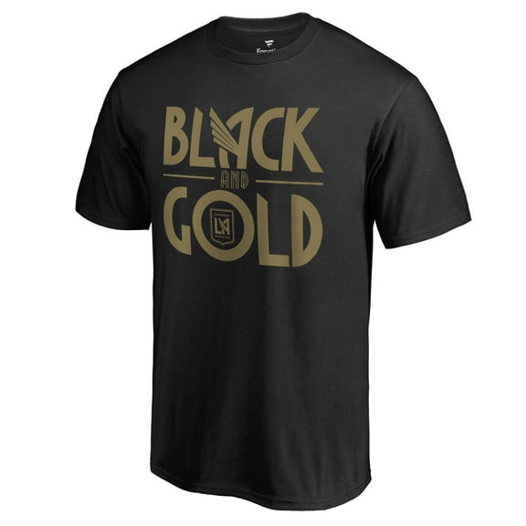 Men's Black LAFC Hometown Collection Black & Gold T-Shirt