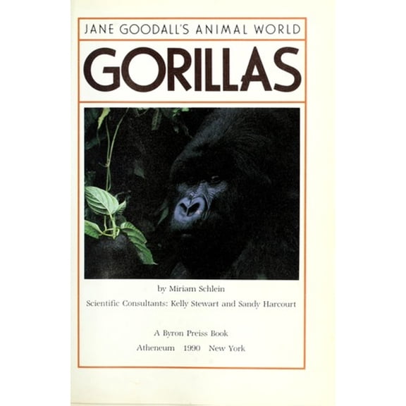 Pre-Owned Jane Goodall's Animal World: Gorillas (Hardcover) 0689314736 9780689314735