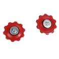 thumbnail image 2 of GLFILL 2 Pcs Bike Rear Derailleur Pulley Rollers 6/7/8 Speed Bicycle Guide Wheel 10T/13T/15T Cycling Rear Derailleur Maintenance Parts 10T, 2 of 9