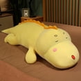 thumbnail image 3 of Nuevo dinosaurio de peluche grande y adorable, juguete de peluche suave de cocodrilo con dibujos animados, muñeco de peluche para novio, almohada, regalo de cumpleaños para niñas, 3 of 5
