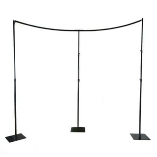 ShowMaven Backdrop Stand, 8x10 ft Adjustable Photo Backdrop Stand Kit,  Heavy Duty Backdrop Stand with Steel Base for Photography, Photo Video  Studio