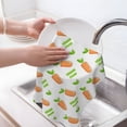 thumbnail image 6 of Sikiie Vegan Fruit Carrot Waffle Weave Kitchen Dish Cloth,Super Absorbent Kitchen Dish Towels 16*26 Inches for Dish Rags Washing Dishes, Drying Dishes, 6 of 7