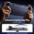 thumbnail image 4 of Funda transparente acoplable compatible con Nintendo Switch 2, funda protectora delgada para Joy-Cons, funda protectora, carcasa rígida antiarañazos y antichoque con purpurina, 4 of 7