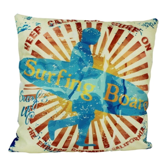 California Surfing Club | Pillow Cover | Throw Pillow | Long Beach | Long beach California | California Gifts | Surfing Gifts | Gift Idea