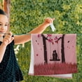 thumbnail image 6 of Dreamtimes Lover Couples Under A Love Tree Hand Towels 2 PCS, Spring Valentine Kitchen Towel Ultra Soft and Highly Absorbent,Decorative Fingertip Face Towel for Bathroom Hotel, 28.3"x14.4", 6 of 6