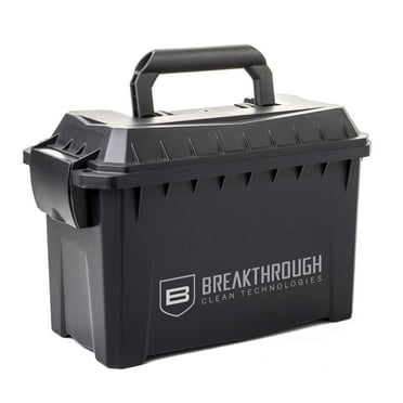 Breakthrough Clean Technologies® Ammo Can, 9.75"L x 4.75"W x 6"H, Black