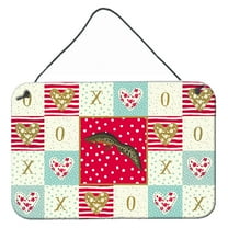 Carolines Treasures CK5537DS812 Newt Wall or Door Hanging Prints 8x12 multicolor
