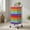 Multicolor, variant on Demi Bonn 10 Drawer Rolling Storage Cart Organizer with 4 Universal Casters, Black