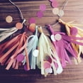 thumbnail image 3 of 15Pcs Tassel Garland Tissue Paper Tassel Banner,Tassels Party Decorations for Wedding, Birthday, Bridal, Baby Shower Party Decorations, 3 of 3