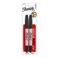 thumbnail image 1 of Marcador Permanente Sharpie Doble Punto Negro 2 pzas, 1 of 4