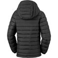 thumbnail image 2 of Boy’s Powder Lite Hooded Winter Jacket, Water repellent, Black, Small, 2 of 9