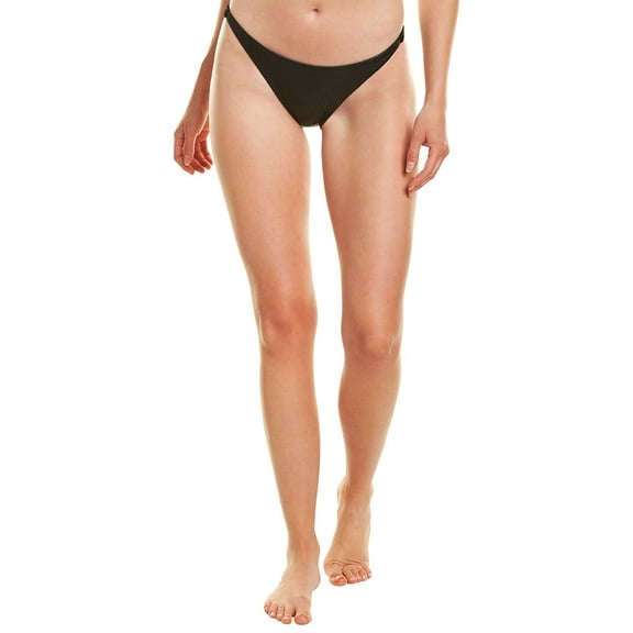 Onia womens Ashley Bikini Bottom, L, Black