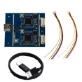thumbnail image 1 of Module de Capture AV/CVBS Vidéo vers USB 2 Canaux Sorties 1080P Grabeur AV vers USB Carte UVC Disque Gratuit pour Android, 1 of 8