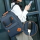 thumbnail image 5 of pstuiky Mochila de viaje para portátil mochila grande para hombre y mujer mochila de negocios con bandolera y monedero mochila universitaria de tres piezas., 5 of 6