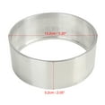 thumbnail image 2 of Unique Bargains 2' Car Air Cleaner Spacer Riser Silver Tone Aluminum Alloy Filter Spacer for V8 Engine, 2 of 6