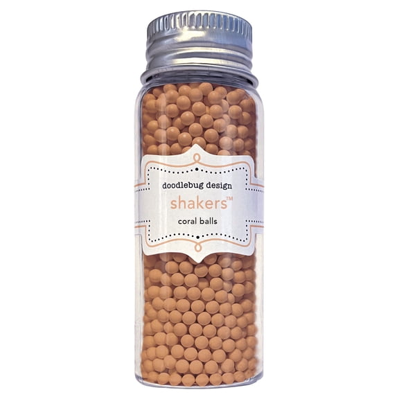 Doodlebug Shakers-Coral Balls