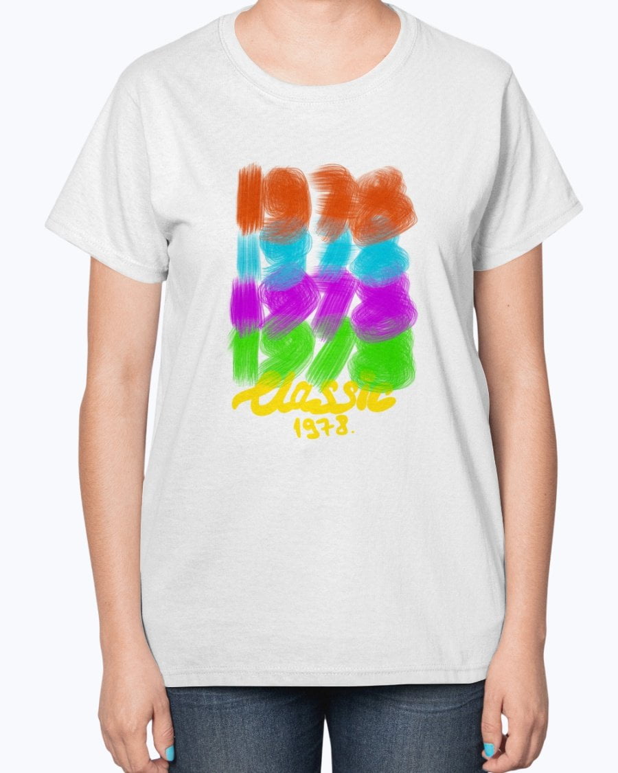 1978 t shirt ladies