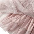 thumbnail image 3 of Wdgfv Women's Tulle Skirts High Low Layered Puffy Fairy Skirts A-line Midi Skirt Irregular Tutu Skirt Pink XL, 3 of 5