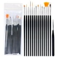 thumbnail image 3 of 15Pcs/Set Pro Nail Art Dotting Drawing Pen Polish Makeup Brushes Manicure Tools, 3 of 6
