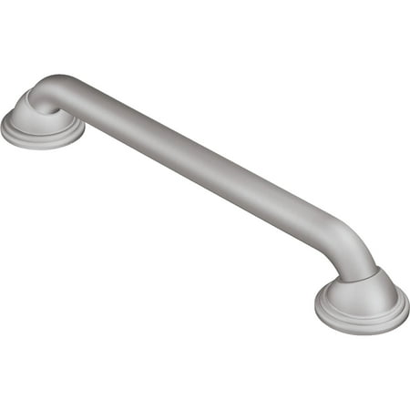 - Moen SecureMount Brushed Nickel Designer Elite Grab Bar