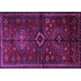 thumbnail image 1 of Ahgly Company Indoor Rectangle Persian Purple Traditional Area Rugs, 5' x 8', 1 of 4