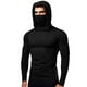 thumbnail image 1 of MHFRRA Sudadera con Capucha Informal para Hombre, de Manga Larga, de Color Liso, Cómoda, para Uso Diario Negro, 1 of 4