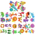 thumbnail image 2 of Miangastore Stickers Assorted Color 5Sets 3.5In By 1.2In, 2 of 9