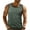 Green, variant on ZZwxWA Men's Summer Sleeveless Tops Solid Color Pocket Tank Top Sports Training Shirts for Men