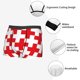 thumbnail image 3 of Fotbe Red Cross 1 Calzoncillos Tipo Boxer con Bolsa de Soporte Total para Hombre, X-Temp Fresco, Transpirable y de Secado Rápido-Small, 3 of 5