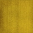 thumbnail image 1 of Ahgly Company Machine Washable Indoor Square Solid Yellow Modern Area Rugs, 8' Square, 1 of 4