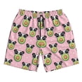 thumbnail image 5 of Goofa Panda Avocado Printed Mens Swim Trunks Summer Quick Dry Short Beach Swimwear Bathing Suits-X-Large, 5 of 9