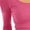 Pink, variant on qolati Long Sleeve Shirts for Women Scoop Neck Going Out Basic Tees Ribbed Knit Casual Curves Hem Slim Fit T-Shirts Y2k Fashion Clothes Black XXL
