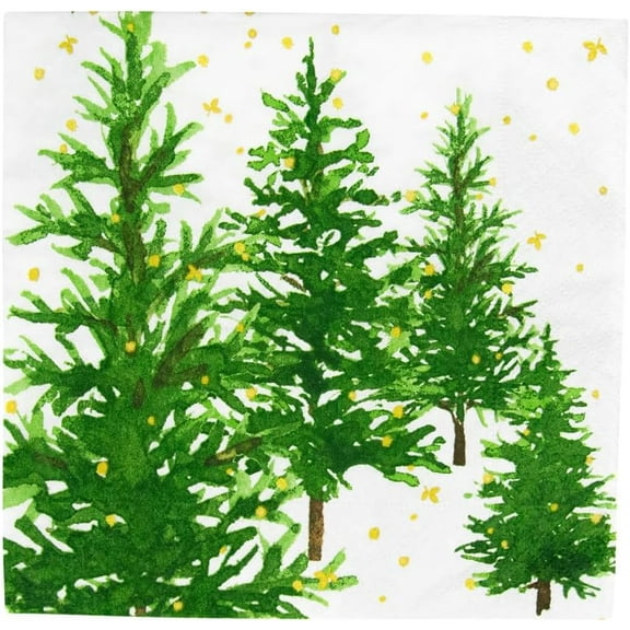 White Christmas Napkin Luncheon