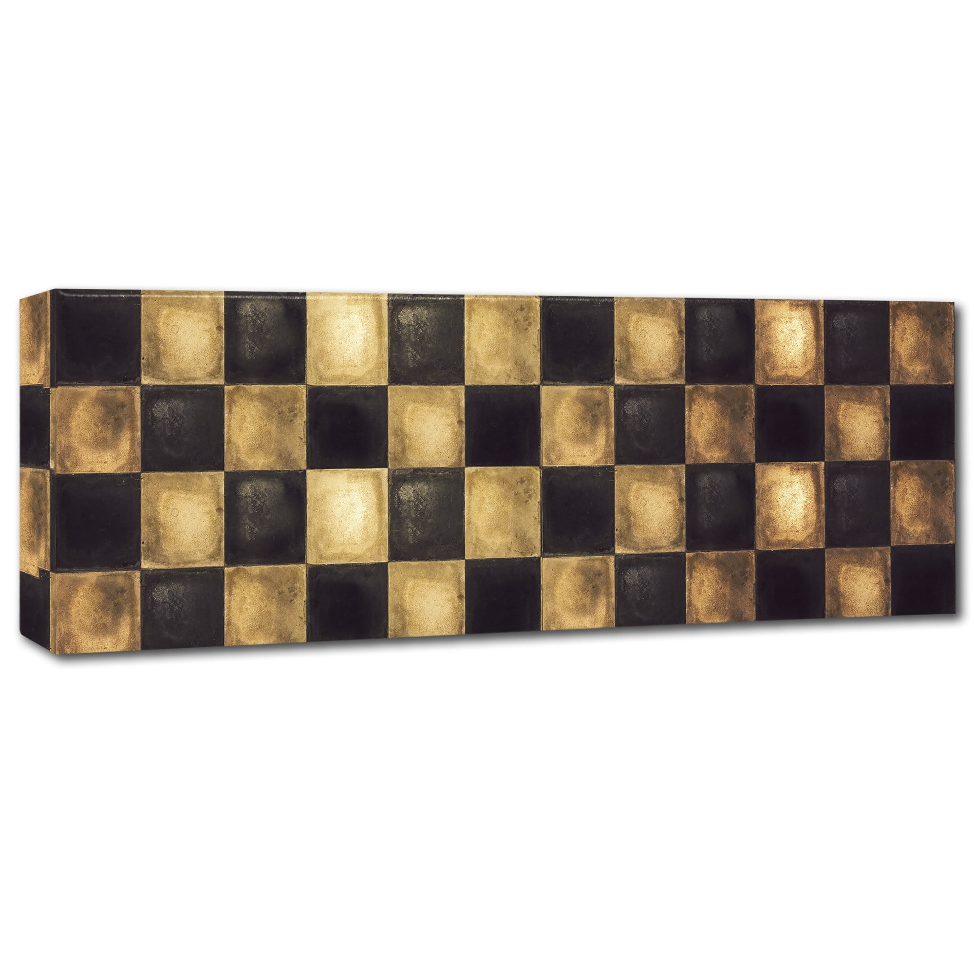 Trademark Fine Art "Checkered" Canvas Art by Color Bakery