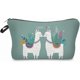 thumbnail image 1 of Small Makeup Bag Alpaca Liama Love Printed Cosmetic Bag for Purse Womens Pouch Organizer Bags for A Gift(51434), 1 of 4