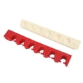 thumbnail image 1 of 6 Hole Billiard Cue Rack, Pool Cue Clips Billiard Cue Hanging Stand Pool Cues Hanging Bracket Rubber Pool Cues Holder  For Billiard Players For Pool Bar Rubber Billiards Cue Holder, 1 of 8