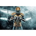 thumbnail image 6 of Joker Jester Football Receiver Gloves - Pro Grip Sticky Palms Elite Football Gloves Youth Adult Men Kids Boys Small Medium Large XL XXL Tacky White Jester (Adult - Large), 6 of 7