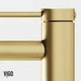 thumbnail image 6 of Vigo Vg03037 Jewel 1.2 GPM 11" H Single Handle Single Hole Vessel Bathroom Faucet - Matte, 6 of 12