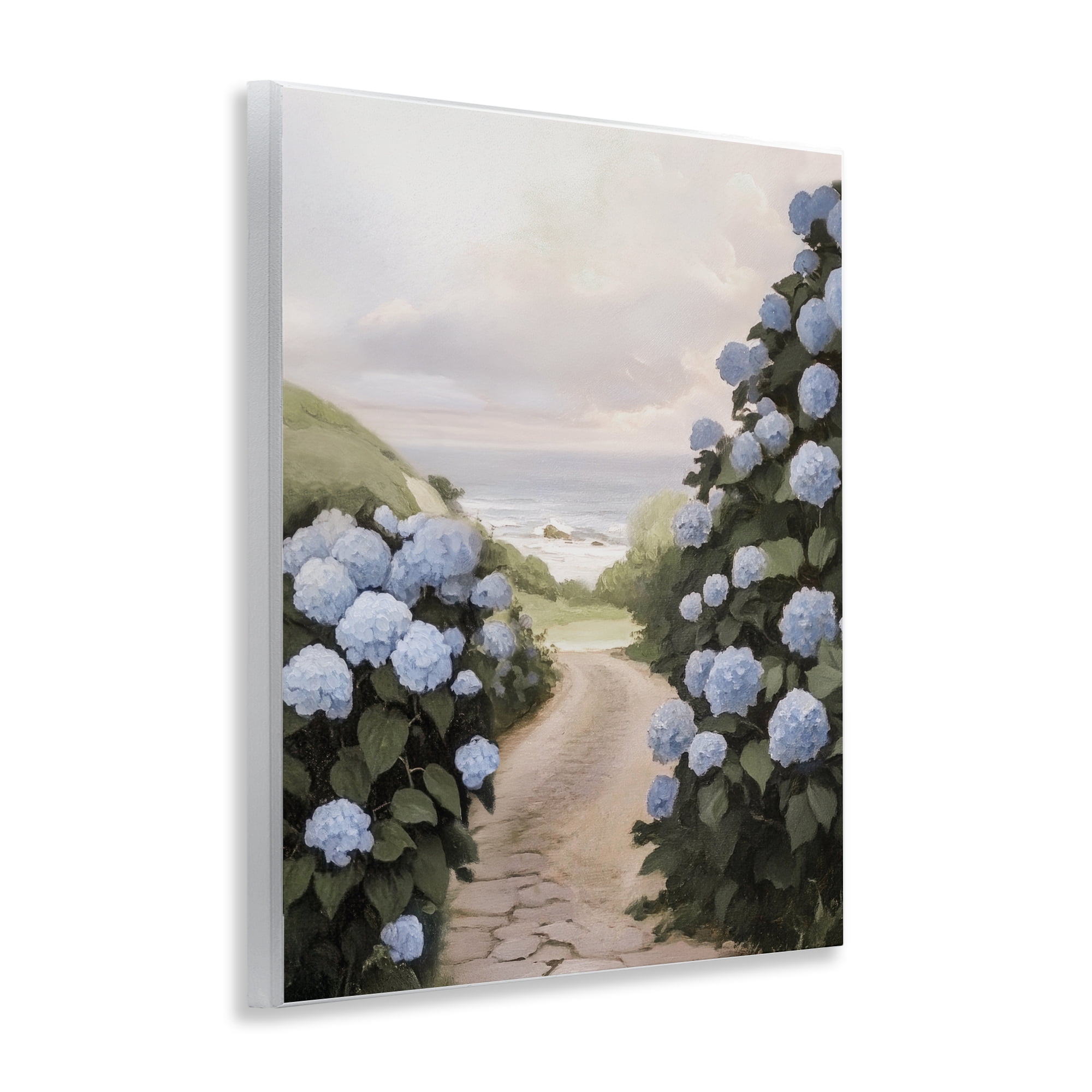 Stupell Industries Coastal Hydrangea Pathway Wall Plaque Art, design by Sisi and Seb