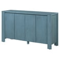 thumbnail image 6 of Tcbosik Buffet Sideboard with 4 Doors, Modern Storage Cabinet with Adjustable Shelves, 59 inch Console Table for Kitchen, Hallway, Living Room, Navy, 6 of 9