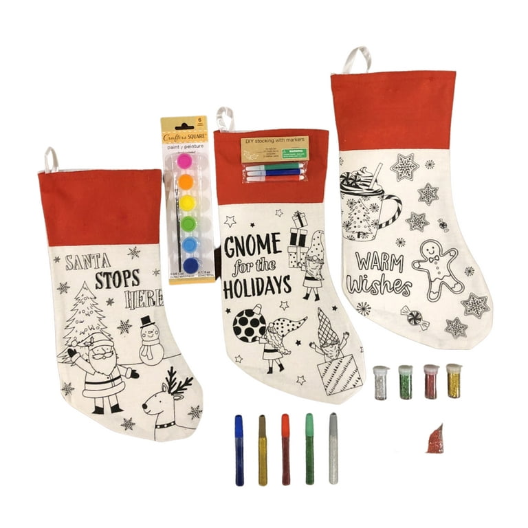 Creative Painted Stockings Ideas for the Holidays